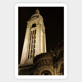 Sacre Coeur At Night - 2 © Sticker